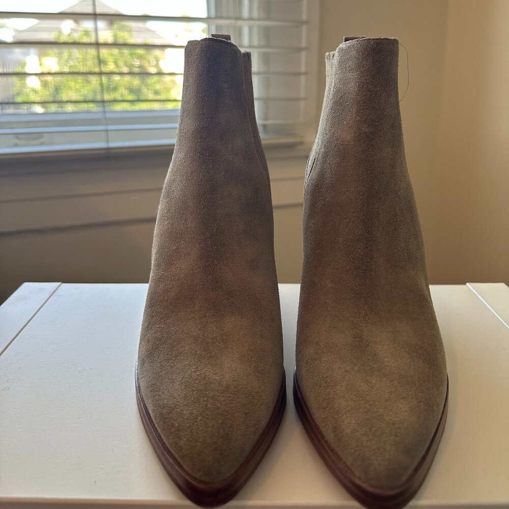 Marc Fisher Alva Pointy Toe Suede Bootie - Picture 5 of 6